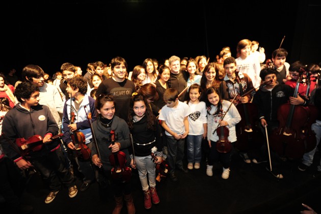 Las sonrisas de niños, jóvenes y sus padres invadieron las instalaciones del Centro Cultural Puente Blanco