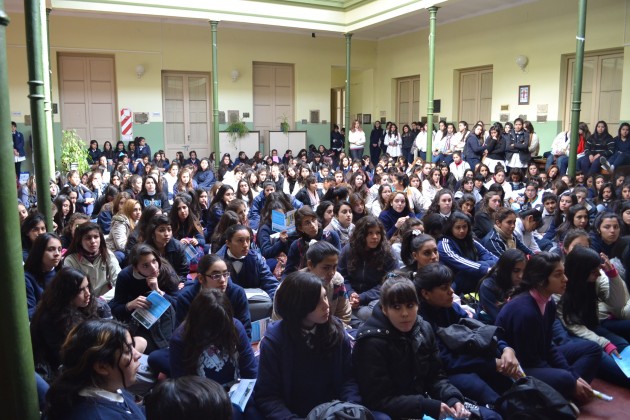 Más de 500 chicos fueron capacitados para votar.