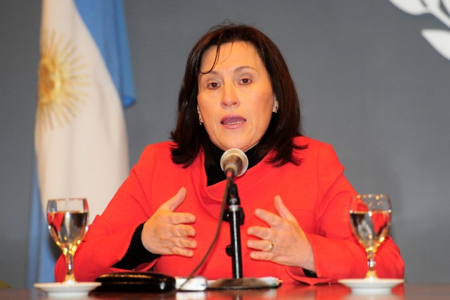 La ministra de Salud, Teresa Nigra