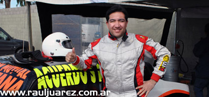 Ariel Balmaceda, piloto puntano 