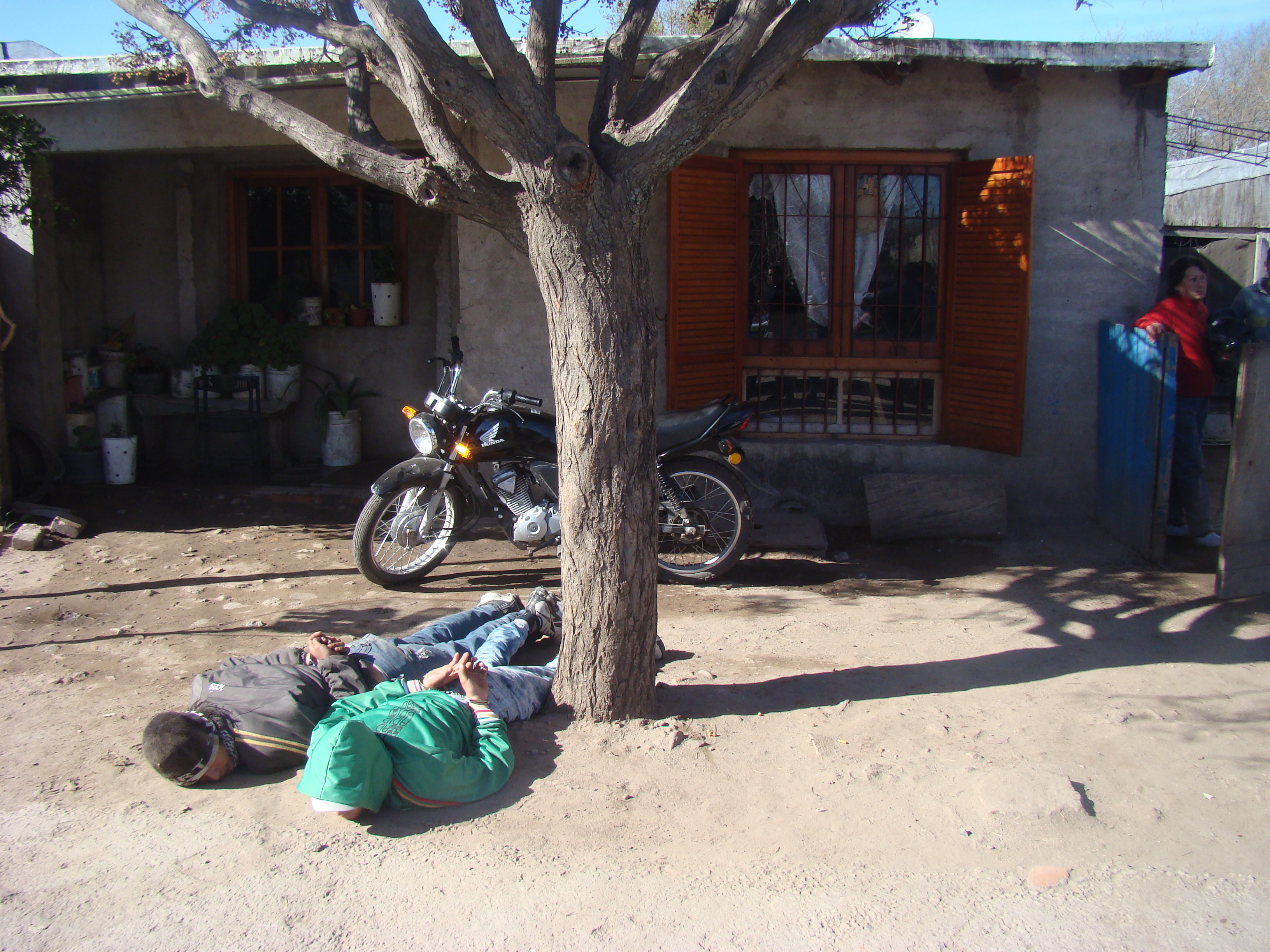 Los efectivos de la Comisaría 9ª de Villa Mercedes detuvieron a Arias después de una persecución que abarcó varias cuadras