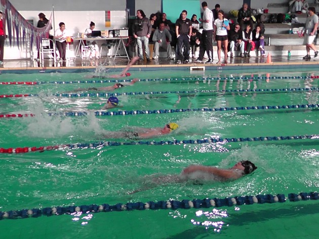 Las competencias se realizaron en doble turno, este sábado. 