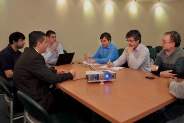Los especialistas participaron de una presentación sobre el funcionamiento y los alcances del servicio de Internet provincial