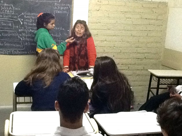 La Dra. Norma Villegas brindó una charla en Instituto Horizonte.