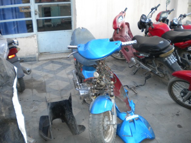 La Nevada Tunning 110cc fue robada en Ulapes, La Rioja