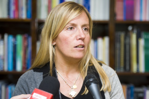 Adelaida Muñiz, ministra de deportes 