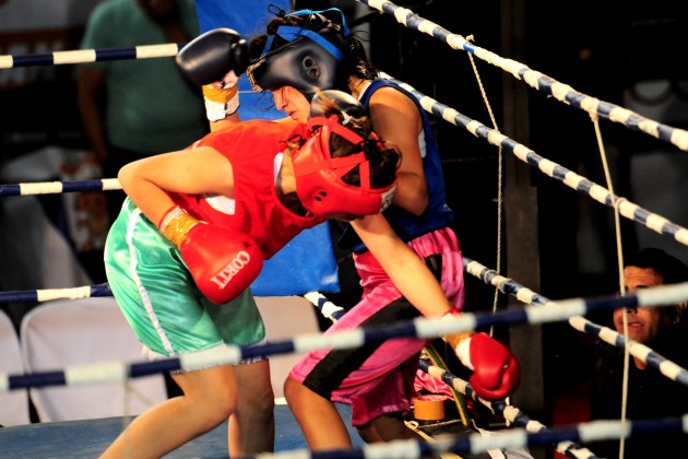 Mucho boxeo en la noche villamercedina.