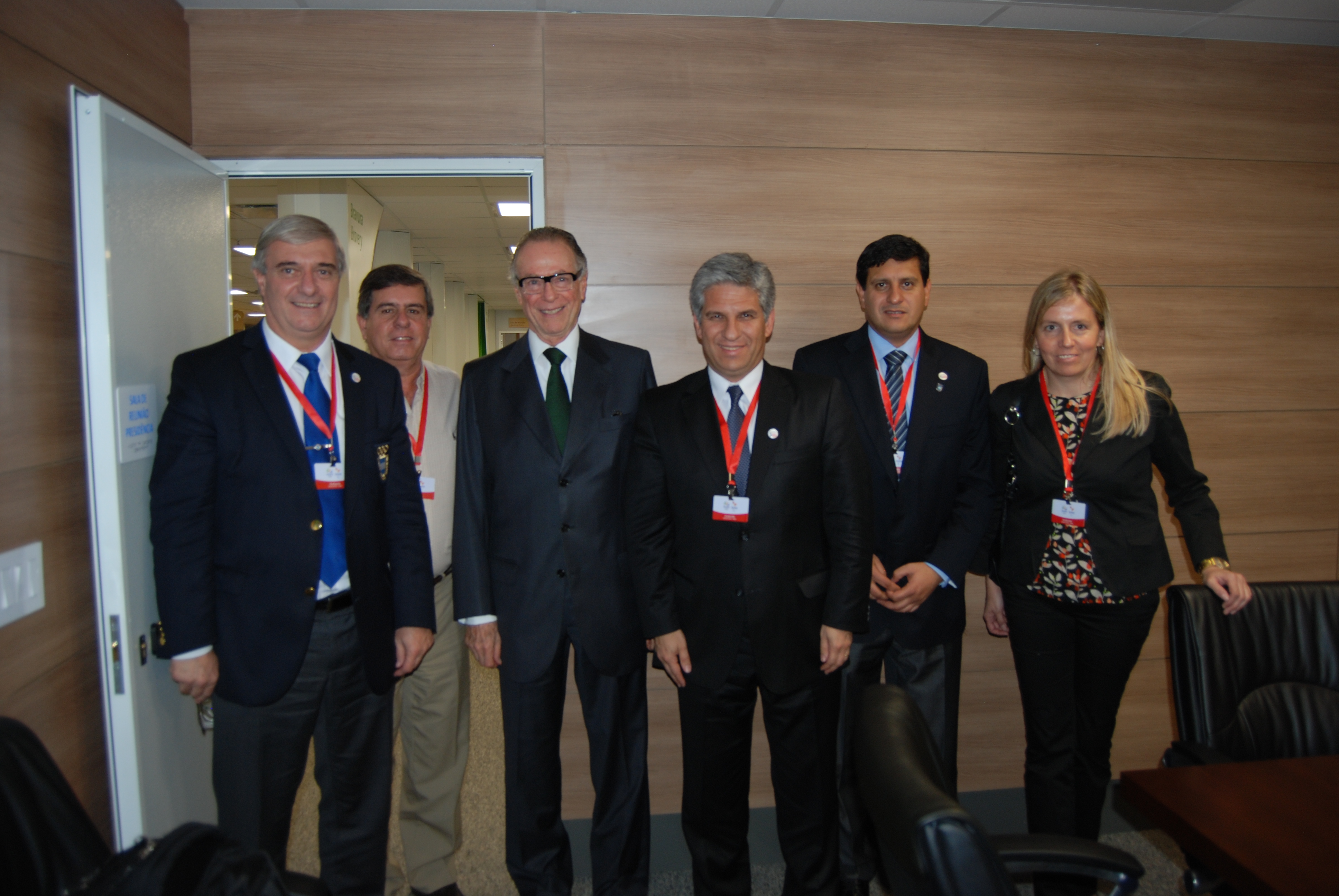 La delegación encabezada por el gobernador de la Provincia,CPN Claudio Poggi, presentó su sueño en Río de Janeiro