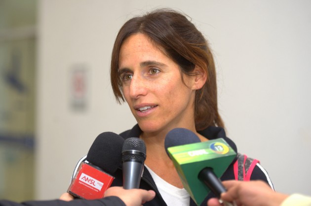 Donna Rossi: "Contentas de conocer", destacó la defensora del equipo nacional.