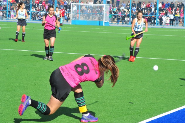 Las Leonas marcaron una amplia ventaja desde el primer tiempo.