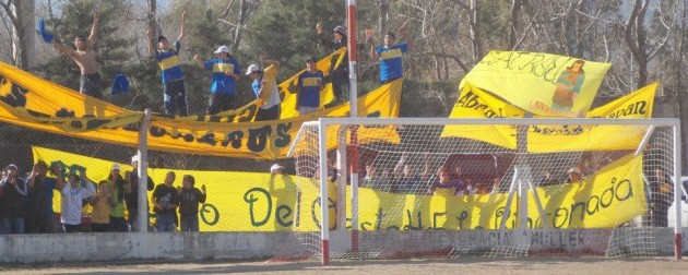 La hinchada del 'expreso'