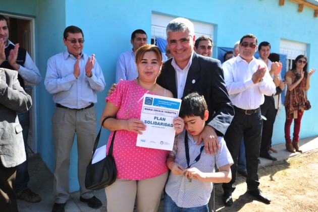 Esta vivienda comenzó a construirse mediante el Plan de Inclusión Social