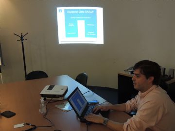 Sergio Cardone, system engineer, brindó detalles sobre las características del nuevo sistema operativo