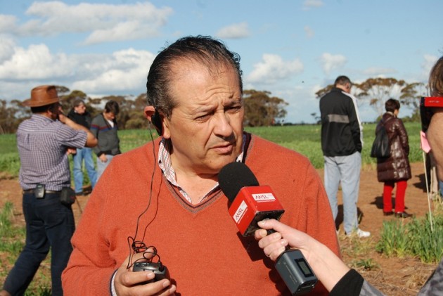 Hugo Díaz Flores, presidente de la Sociedad Rural del Norte