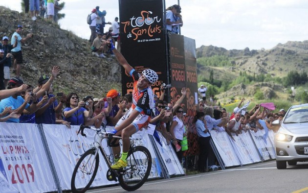 El equipo de San Luis tendrá al “Loco” Guevara, el ciclista puntano que ganó la 5º Etapa del Tour 2013