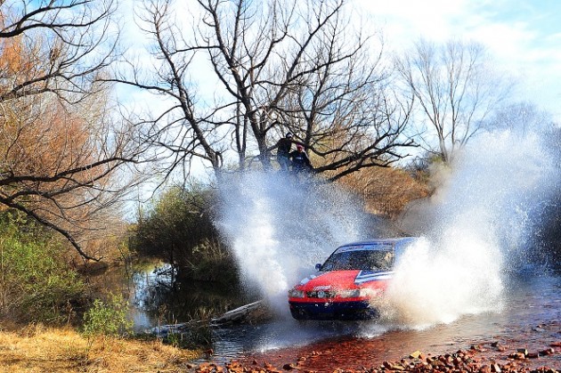 Salvagno lidera la 4ta fecha del Rally Provincial