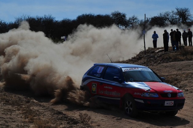 A bordo de un VW Gol, Salvagno, logró un tiempo de 34:37:7 