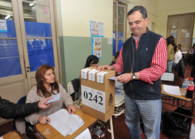  El precandidato a diputado nacional por Compromiso Federal, Fernando Salino 