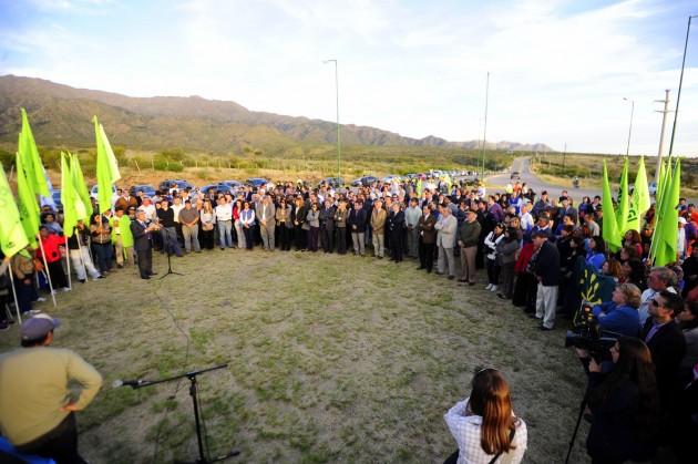 Archivo/ La imagen corresponde a la inauguración del tramo La Punta-Villa de la Quebrada de la Autopista 25 de Mayo, el pasado 29 de abril/2013