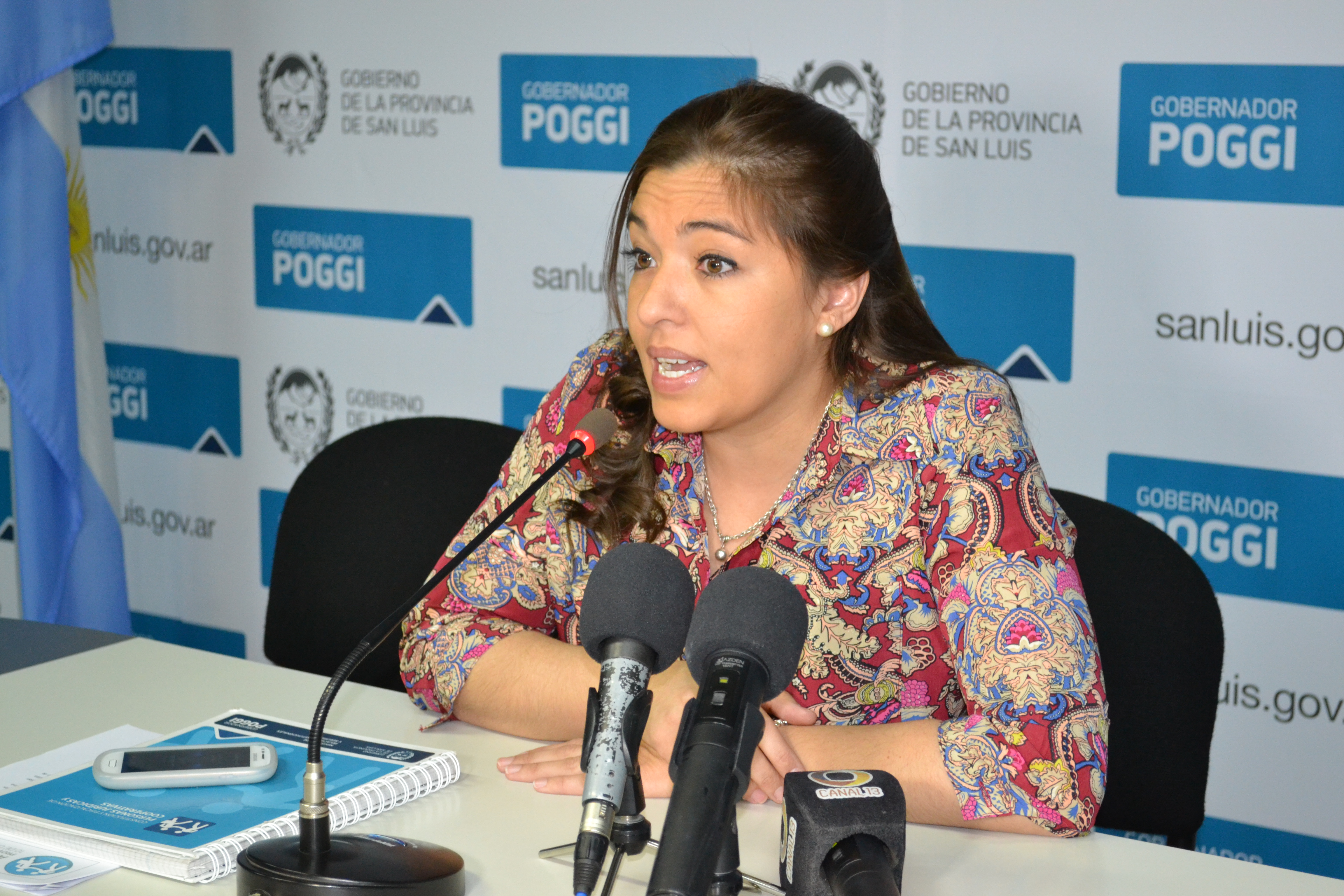 La jefa de la Dirección de Personas Jurídicas, Lorena Domínguez