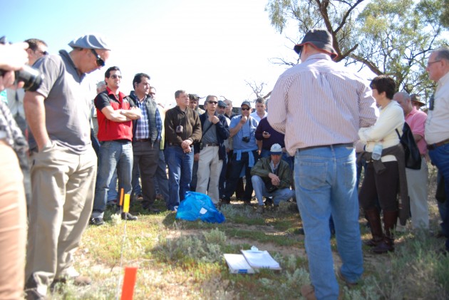 La jornada sobre suelos en Moorna Ranch