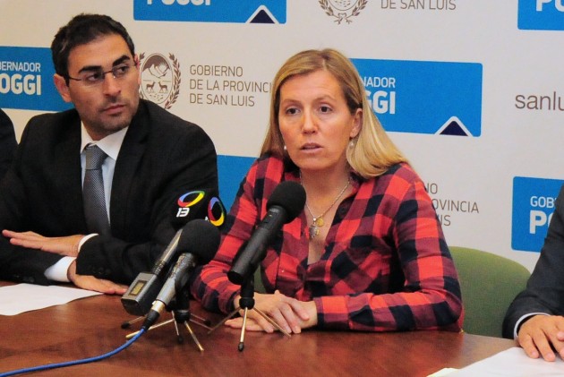 Ministra de Deportes, Adelaida Muñiz