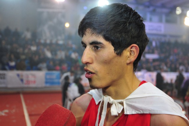 Rodrigo Molina, del gimnasio de Soledad Frías, en San Luis
