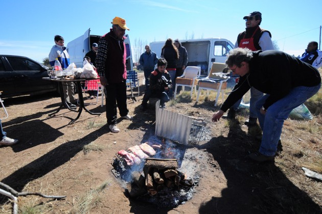 El asado de las carreras no puede faltar