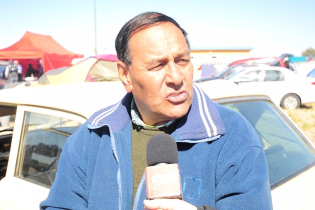 Evaristo Ramírez, un vecino de San Luis, disfrutó un fin de semana de carreras en el Autódromo Provincial