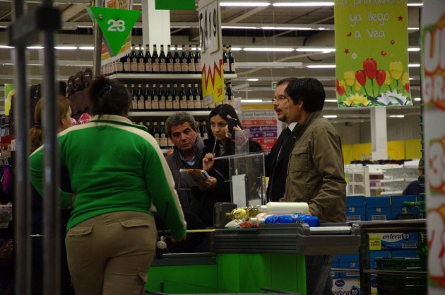Los controles se realizaron en supermercados de la Ciudad