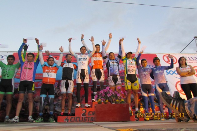 San Luis conquista continúa conquistando podios en el ciclismo.
