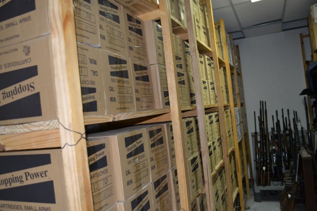 La policía sanluiseña contará con 500.000 nuevas municiones