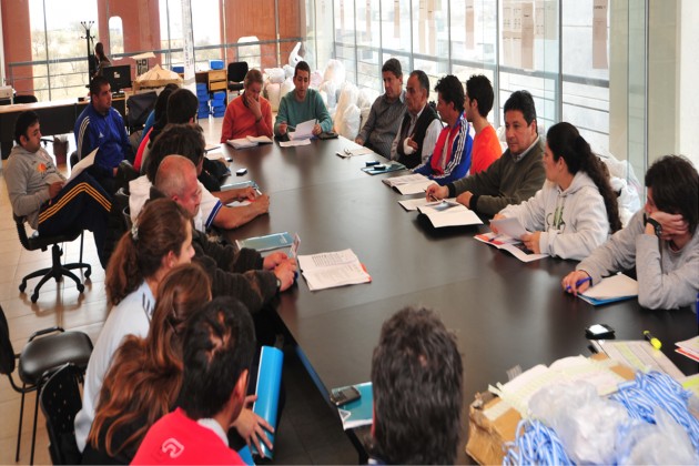Esta tarde se realizó una reunión con los entrenadores de las selecciones para ultimar detalles de la organización