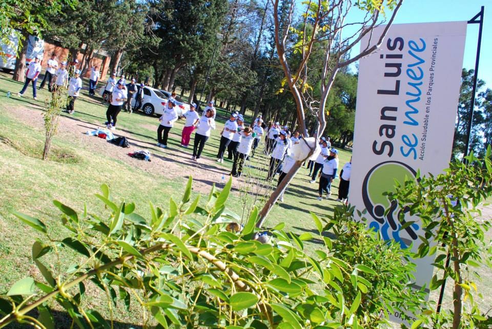 San Luis se Mueve, en el Parque de las Naciones, este sábado a partir de las 15:30