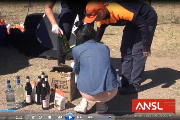 Incautan más bebidas alcohólicas que en años anteriores en los festejos del día del estudiante.