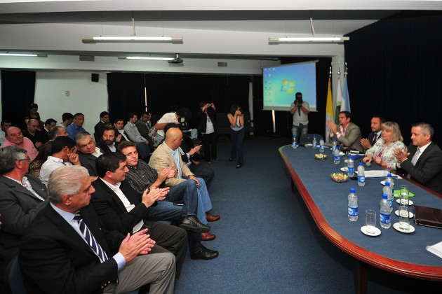 Presentaron las obras que se ejecutarán en el Palacio y los ministros informaron sobre el presupuesto 2014