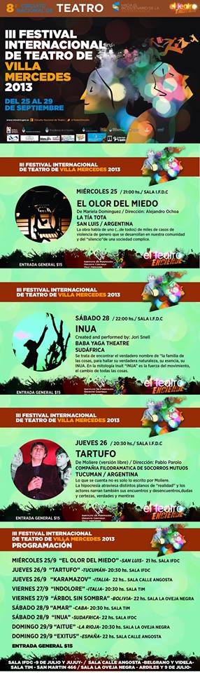 El Circuito Nacional de Teatro llega a San Luis