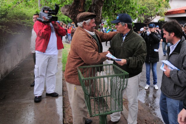 Poggi estará esta tarde en Merlo y mañana a la mañana en Villa Mercedes