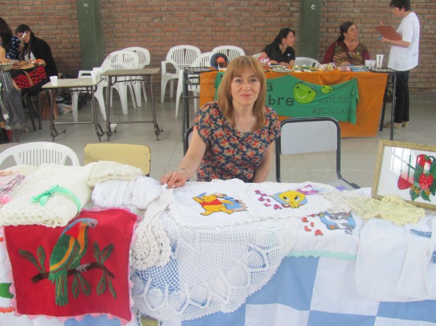 Los talleres participaron de la 1° Feria de Mujeres Rurales Emprendedoras