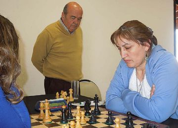 La GM Claudia Amura ocupa el segundo puesto en el Campeonato Argentina Femenino de Ajedrez.