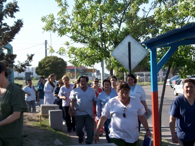 Durante la semana pasada se realizó una caminata con alumnos de 1º y 2º año del Nivel Secundario de la Escuela “Hosseay”