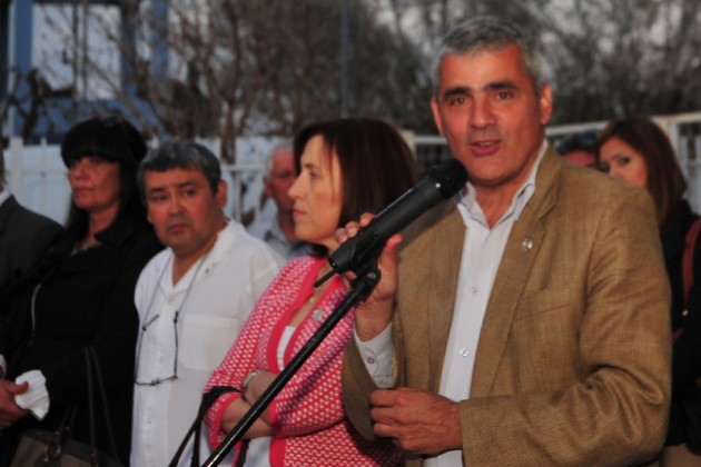 El Vicegobernador transmitió el saludo del Gobernador Poggi.
