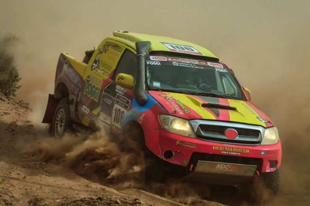 Gandara piensa ahora en el Dakar