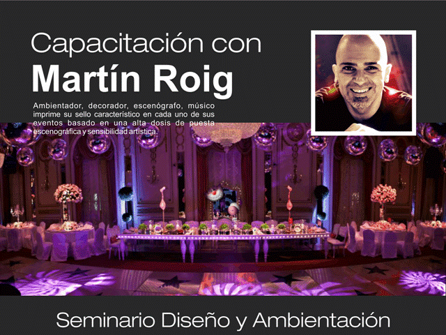 El ambientador Martin Roig llega a San Luis