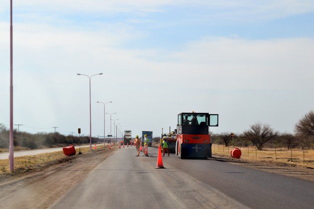 Desde el Ente Control de Rutas informaron que se realizan mejoras viales en algunos tramos de rutas