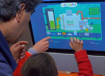 El Biodigestor ULP reunió a niños y grandes en una actividad interactiva