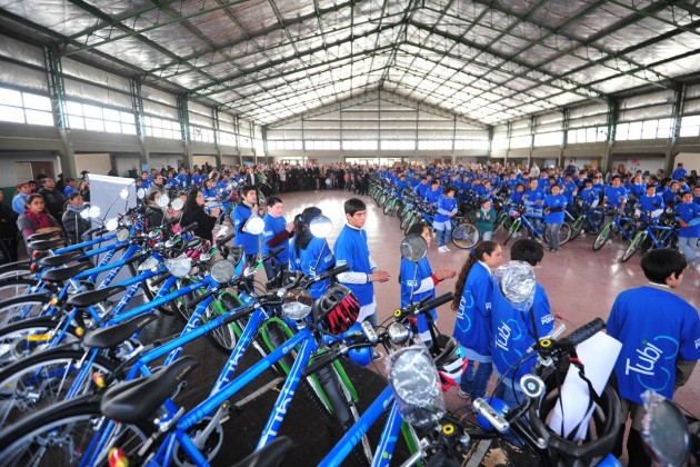 TuBi recorrió localidades y parajes de toda la provincia, entregando más de 9500 bicicletas 