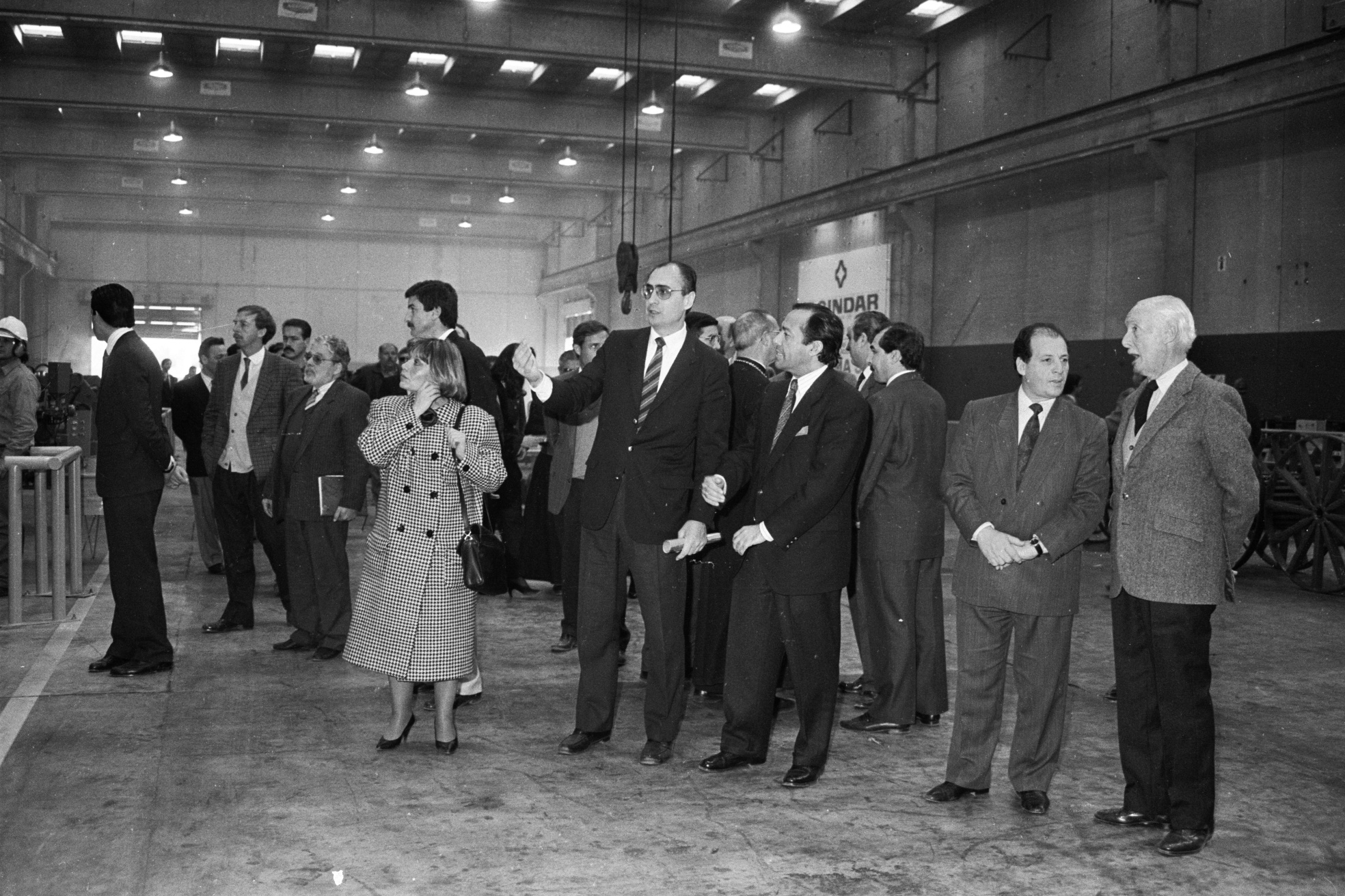 09-08-1992. Inauguración de Planta Industrial en Villa Mercedes, ACINDAR 