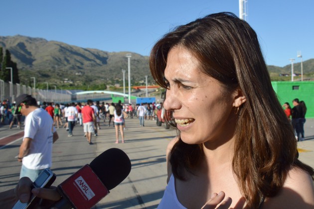 La ministra de Turismo y Las Culturas acompañó el ensayo.