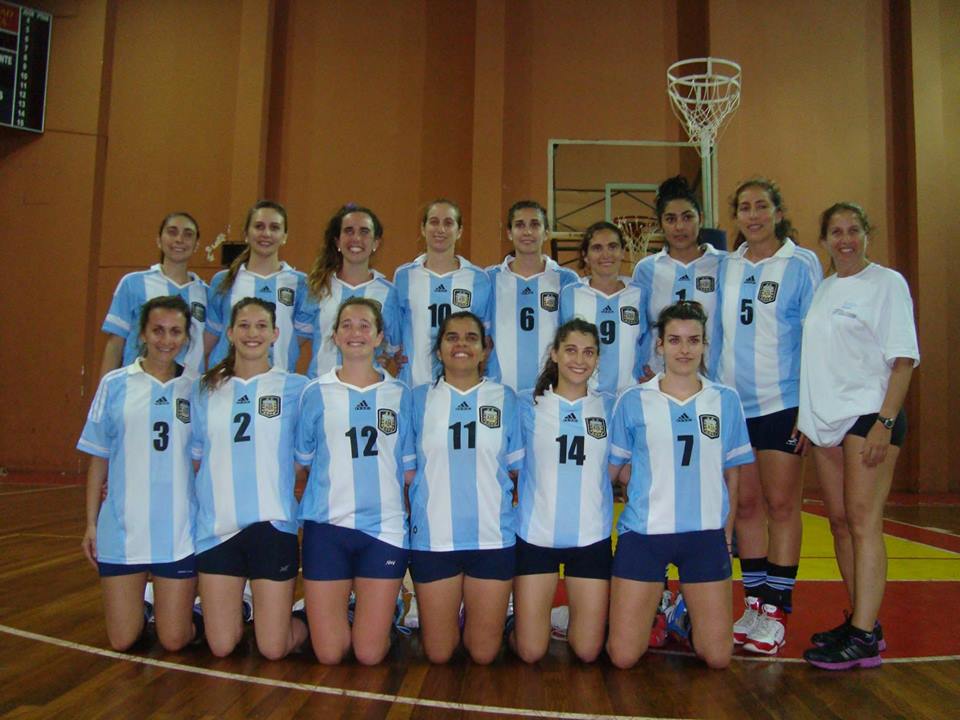 La selección de cestoball femenina, tuvo una excelente actuación